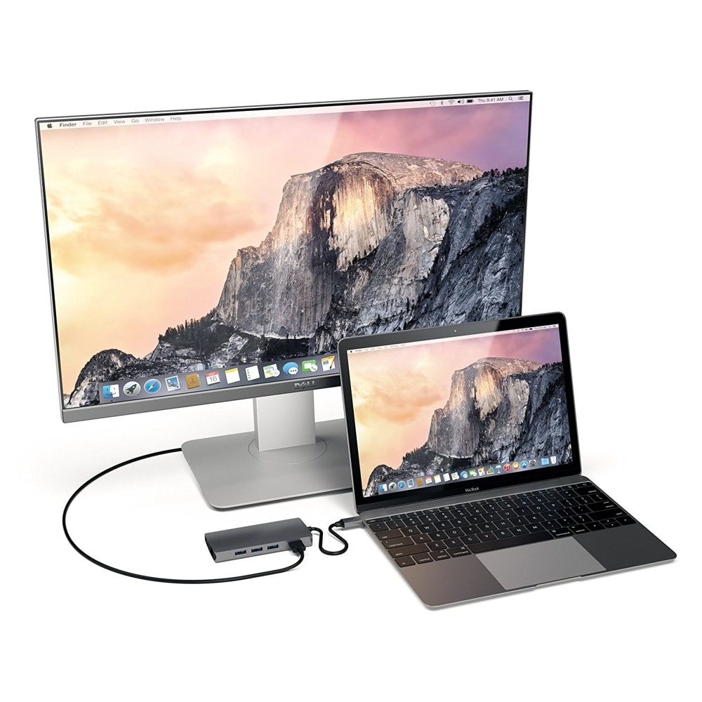 Satechi Multiport 4K Adapter v2 Grey ST-TCMA2M