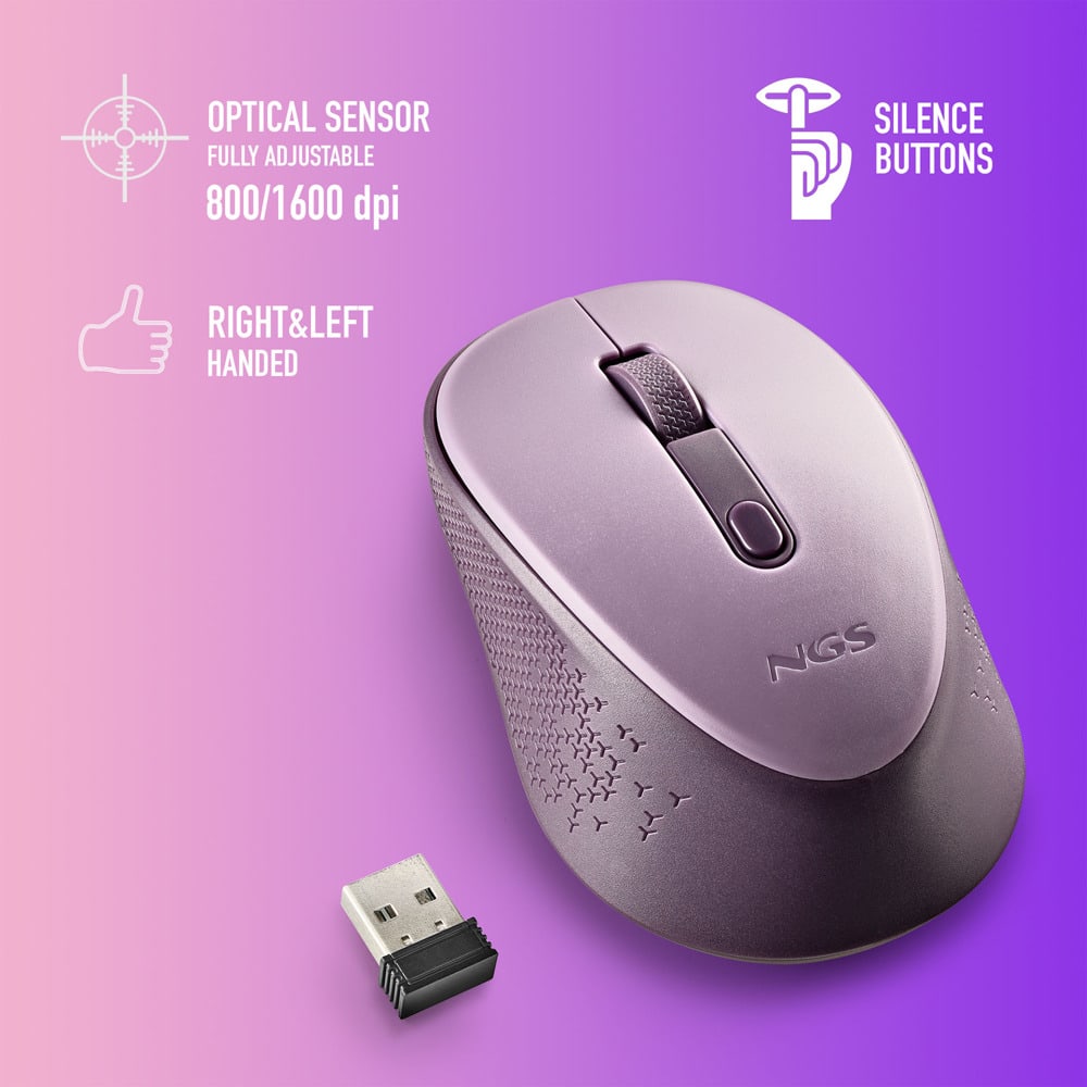 Мишка NGS Dew Lilac