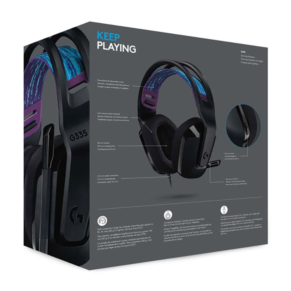 Logitech G335 Black