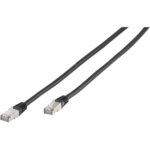 Vivanco Cat6 F-UTP 1m black 45315
