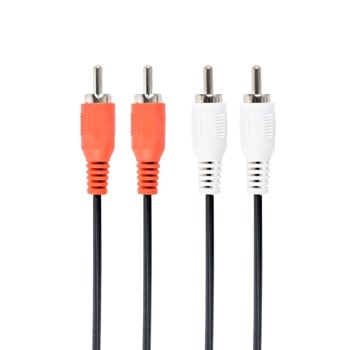 Кабел Gembird от 2x RCA(м) към 2x RCA(м) 7.5m