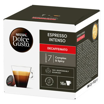 NESCAFE Dolce Gusto Espresso Intenso Decaf 16 напи