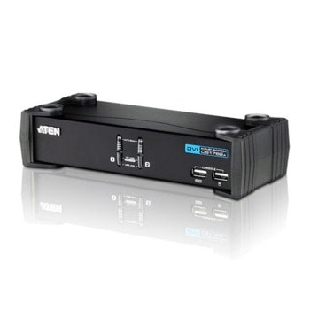 ATEN CS1762A-AT, 2-портов, USB, DVI, Audio
