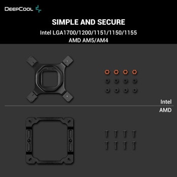 DeepCool AK400 Zero Dark Plus