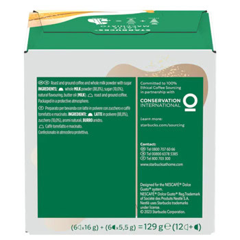 STARBUCKS Latte Macchiato 6 напитки