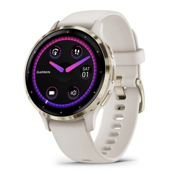 Garmin Venu 3S Soft Gold with Ivory 010-02785-04