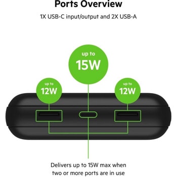 Belkin 20 000mAh 15W BPB012btBK