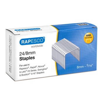 Rapesco Телчета за телбод размер 24/8 mm 5000 броя