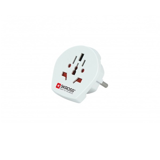 Skross преходник 220V UK/US/World към EU